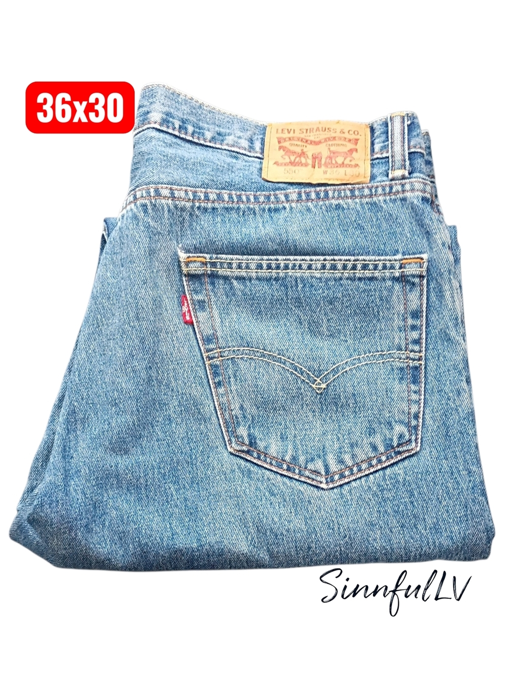 Levi's Men's Light Blue Straight Jeans